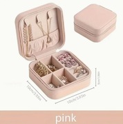 Eleganckie przenośne etui na biżuterię – idealne na podróże