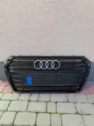 GRILL - AUDI A4 B9 S-LINE PRZED LIFT - CZARNY POŁYSK