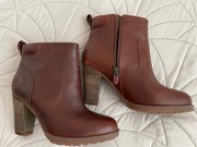 TIMBERLAND STRATHAM HEIGHTS botki brązowe r. 36, wodoodporne, nowe.