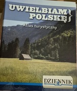 Przewodniki na urlop i weekend, skoroszyt z planami, mapami