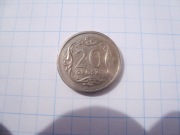 Polska moneta 20 gr groszy 2010