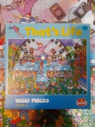 puzzle Goliath, That's life, 1000 elementów, używane, kompletne