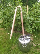 Destylator miedziany potstill, szybkowar