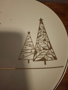 TALERZE 4SZT PLUS GRATIS MISKA CHOINKA ZŁOTA JAK HOME&YOU