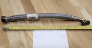 Wężyk elastyczny do wody GW1/2" x GW1/2" (kąt 90st.) ; 30 cm ; Equation