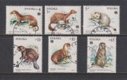 Fi 2798 - 2803  Chronione zwierzęta futerkowe
