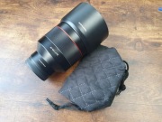 Samyang Sony E AF 85mm F1.4 FE + Lens station