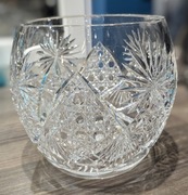 Wazon/ Misa kryształowa PRL