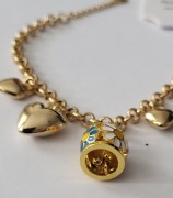 Bransoletka charms Dzwonek