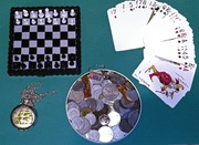Monety, szachy turystyczne 
