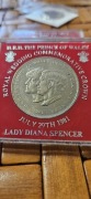 25 pence 1981 Ślub Karola i Diany