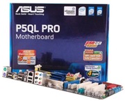 ASUS P-5QL PRO sprawna płyta/kable sata/ide/maskownica
