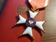 Polonia Restituta Vkl Kawalerski + Etui Stan Idealny Stare Złocenie 