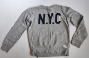 Bluza szara z aplikacją h&m