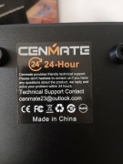OBUDOWA RAID 2x HDD/SSD USB 3.0 40TB CENMATE WENTYLATOR, 4 TRYBY