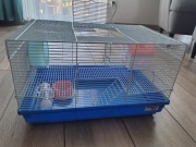 KLATKA DLA CHOMIKA MYSZY GRYZONIA DOMEK KOŁOWROTEK WYSOKA KUWETA