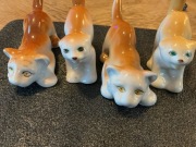 Kotki pieski porcelanowe