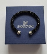 Swarovski bransoletka czarne cyrkonie 