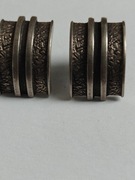 Stare srebrne kolczyki próba 925