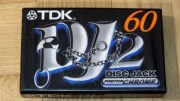 Kaseta TDK DJ2 60 Zafoliowana nowa