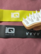 Zestaw fitness – gumy oporowe mini band + masażer mięśni