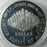 200 rocz. Konstytucji USA 1 Dollar 1987 + Certyfik