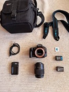 Od 1 zł! Sony A55V | obiektyw 18-70 | GPS | 2 baterie | 64GB | pełny zestaw