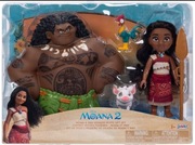 DISNEY VAIANA 2 LALKI Z FILMU VAIANA & MAUI 19 CM 5 ELEM. ZESTAW FIGUREK