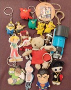 Zawieszka breloki Pokemon Supermen Minion i inne