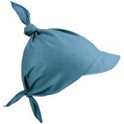 Chustka z daszkiem Bandamka letnia czapka bawełniana wz 126 Jasny Jeans