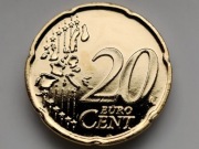 20 Euro cent 2001 Holandia Pozłacane 24 karat  stan 1 (1094)
