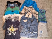 Zestaw ubrań dla dziecka. Paka dla chłopca 122-128 cm 12 sztuk mix