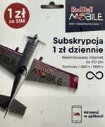 Starter. Platynowy numer. Red Bull Mobile. 660-006-009