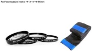 FoxFoto Soczewki makro +1 +2 +4 +10 55mm