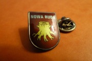 Nowa Ruda Pow. Kłodzko Herb pin przypinka