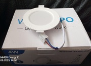 Oczko sufitowe LED podtynkowe 4000K miękka biel 4W wodoodporne 10 szt. 