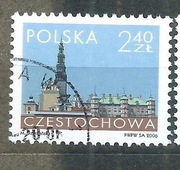4088 Miasta polskie - Częstochowa -kasowany