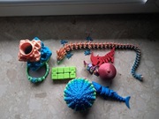 Różne rzeczy z druku z 3d 