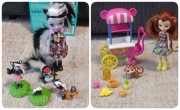 Enchantimals zestawy Malpka i Skunks