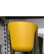 Doniczka Donica na nóżkach Frida 300 Eco Musztarda