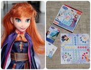 Śpiewająca lalka Anna Kraina Lodu Frozen Disney + GRA CHIŃCZYK