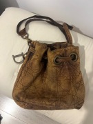 Vintage Dior 2007 drawstring bucket torebka
