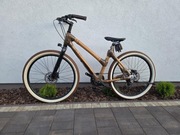 MY BOO Rower Drewniany Bambusowy Ręcznie robiony