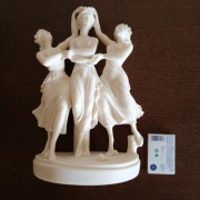 Greckie rzymskie boginie piękna tancerki rzeźba statuetka