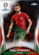 TOPPS CHROME UEFA EURO 2024 BRUNO FERNANDES PORTUGALIA 56