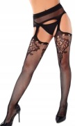 Rajstopy damskie z pasem strip panty 