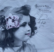 Serwetka decoupage Vintage RETRO 33x33 cm 1szt