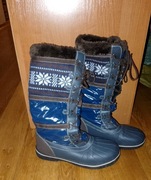 Kozaki wodoodporne zimowe r. 39