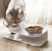 Podwójna miska dla Twojego kota lub psa
