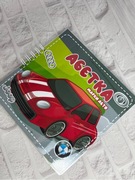 Samochodówy AlFABET na rzepy